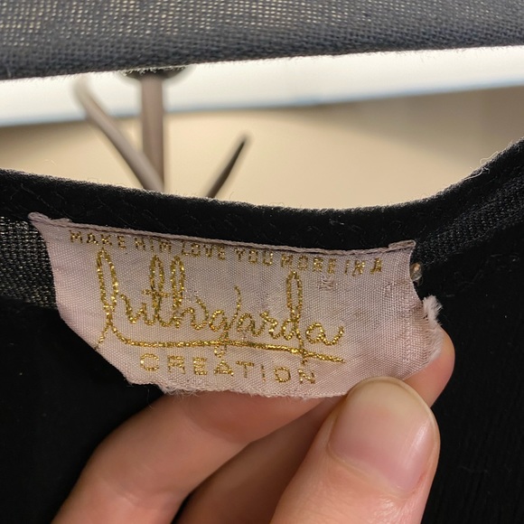 Designer Luthgarda Creation Vintage Layered Dress - Picture 3 of 3